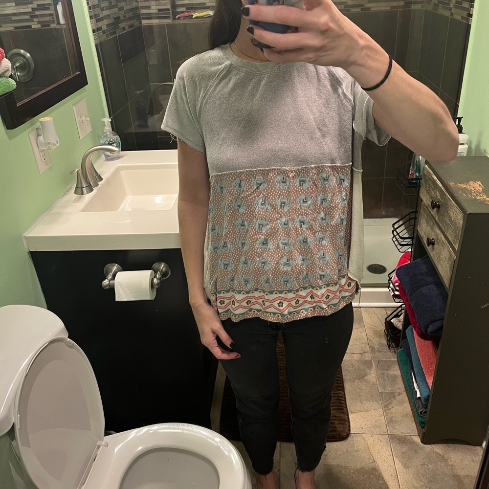Elephant Print Top - Picture 6 of 8